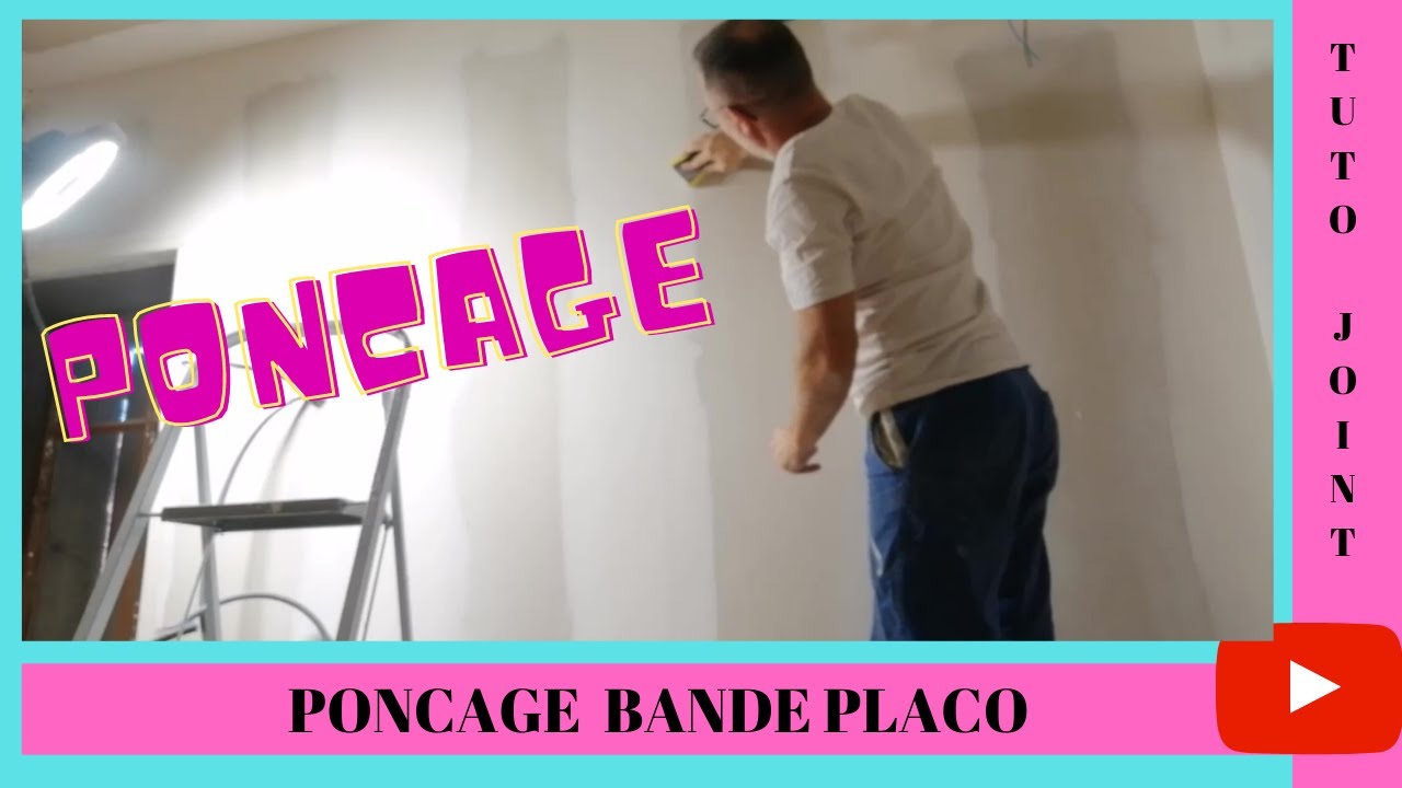 Comment poncer les bandes de son placo ? Guide pratique