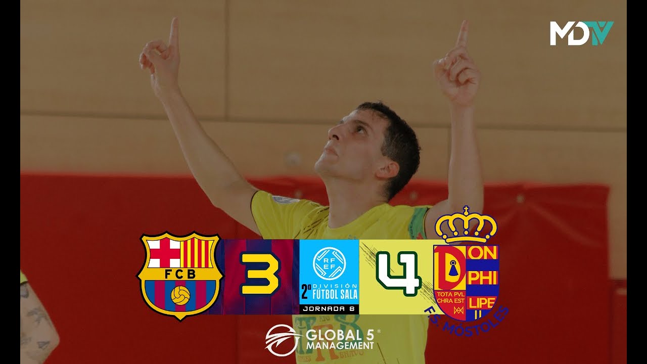 BARÇA ATLÉTIC - FS MÓSTOLES | SEGUNDA NACIONAL FUTSAL | JORNADA 8