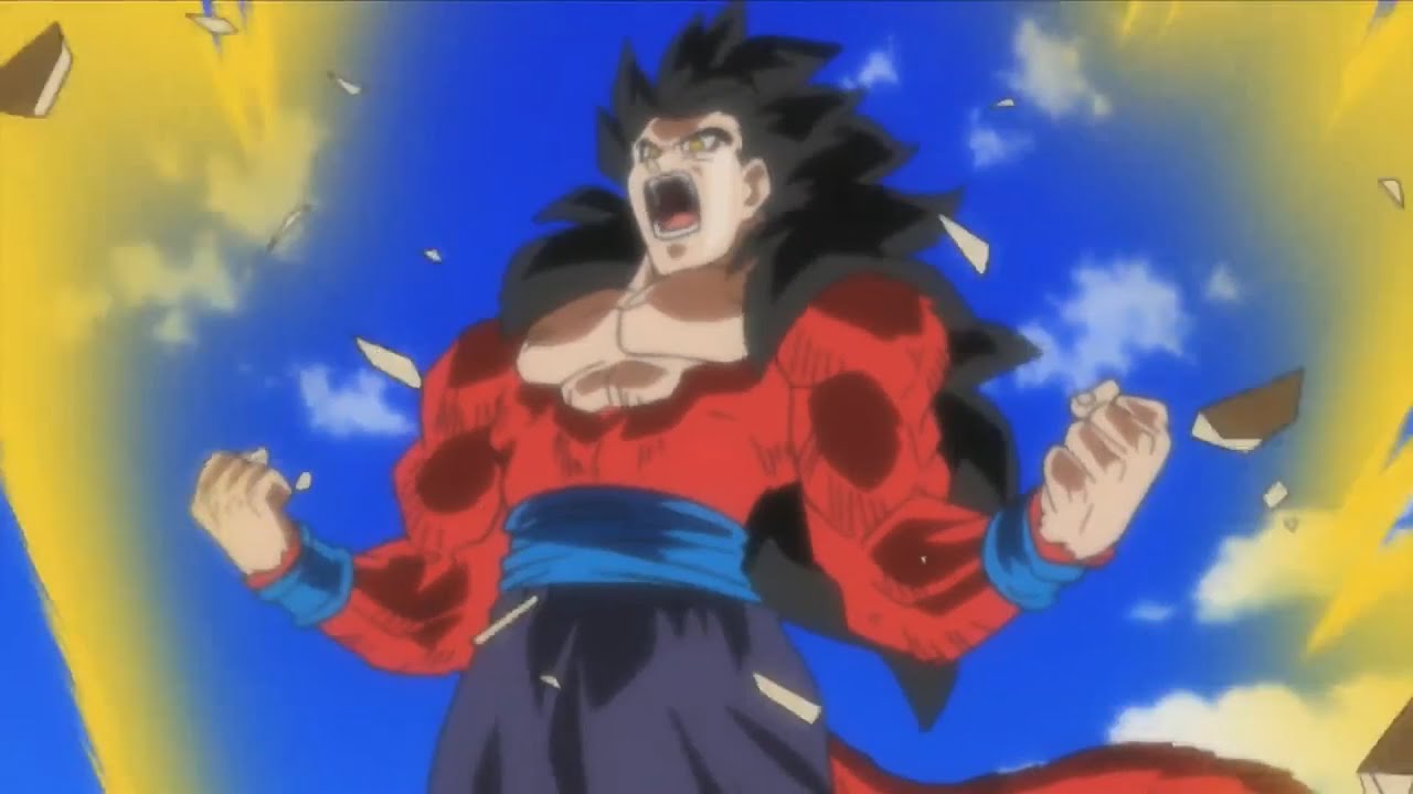 SUPER SAIYAN 4 GOHAN (SSJ4) Transformation Anime Cutscene, Super 18, New Towa Dragon Ball