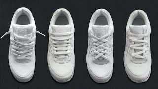5 NEW Ways How To Lace Nike Air Max 90 | Laces Styles & On-Feet