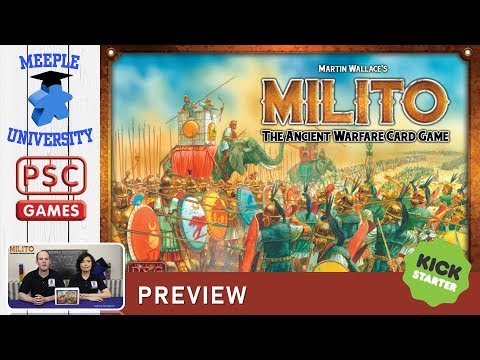 Milito Board Game – Kickstarter Preview (Our PUNCHY Overview!)