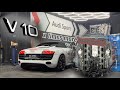 Audi R8 V10 x times more problems? We had to strip the engine down from the top