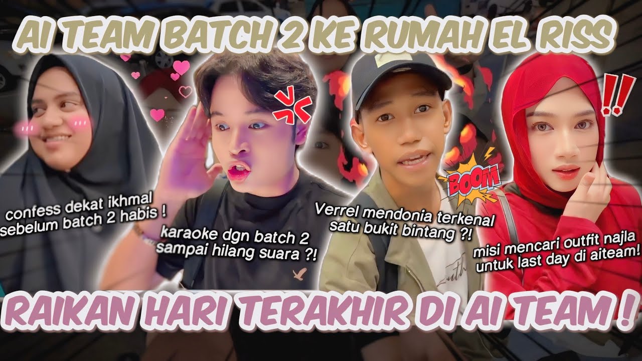 HARI TERAKHIR AKU & KAWAN2 DEKAT AI TEAM 😢| PERGI BUKIT BINTANG?😳