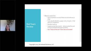 How to Write a Competitive SBIR/STTR Proposal (Part III)