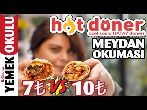 Hot Döner Meydan Okuması |  Evde Hatay Usulü Dürüm Tarifi