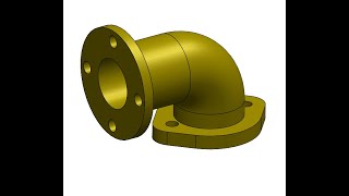 SOLIDWORKS TUTORIAL MAKING ELBOW from Zero to Expert