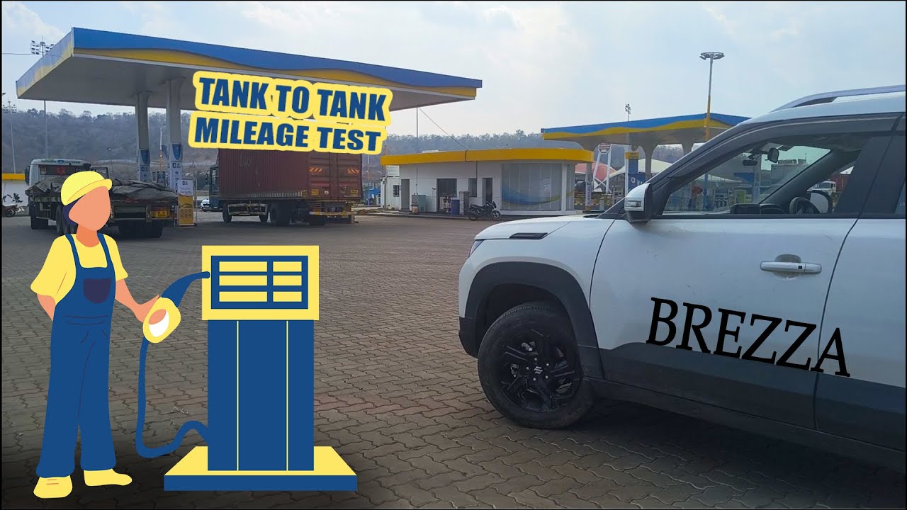 New Maruti Brezza Mileage Test | Tank to Tank | Highway-City | 1500 km ...