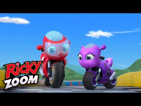 Ricky al mando ⚡️En Dorado Entradas⚡️ Dibujos Animados De Motos | Ricky Zoom Español