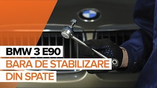 Cum să schimb Bieleta bara stabilizatoare BMW Seria 3 2018 - pas cu pas tutorial video