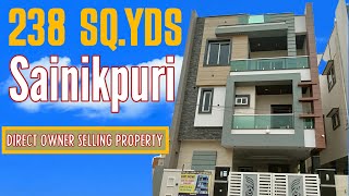 Triplex Villa For Sale In Gated Community At Sainikpuri Villa For Sale In Hyderabad