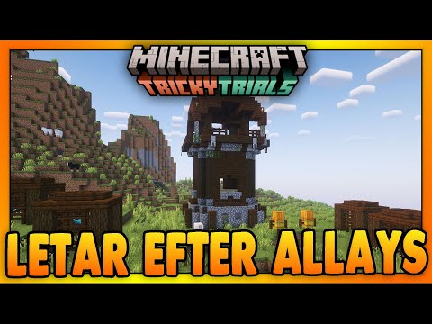 LETAR EFTER EN PILLAGER OUTPOST MED ALLAYS I MINECRAFT LETS PLAY 1.21 | #6