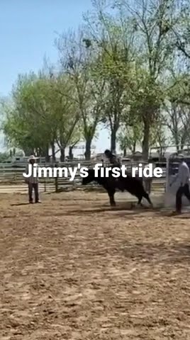 Jimmy's very first ride ever - YouTube