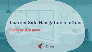 Learner Side Navigation in eDoer | Step-by-Step Tutorial