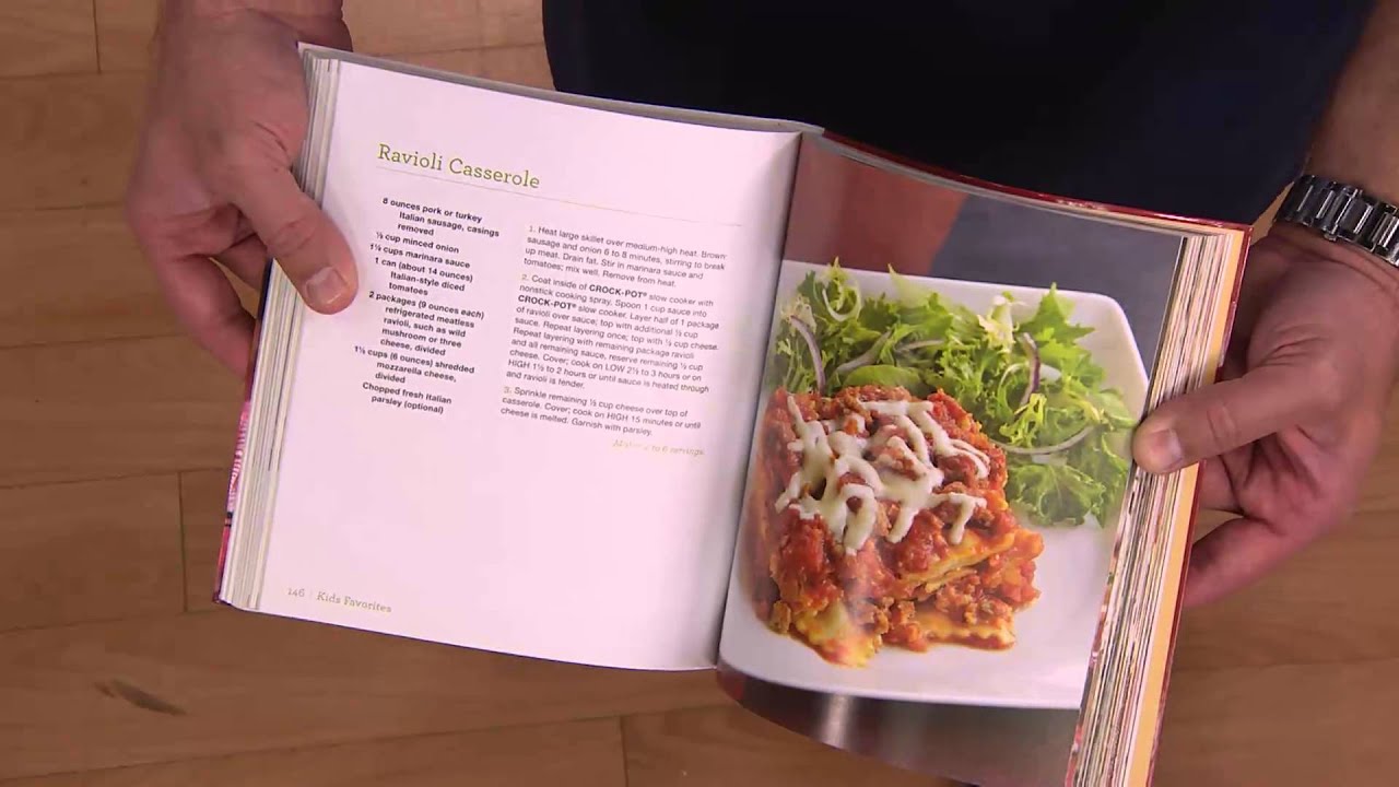 "Family Favorites" Slow Cooker Cookbook by Crock Pot with Mary Beth Roe