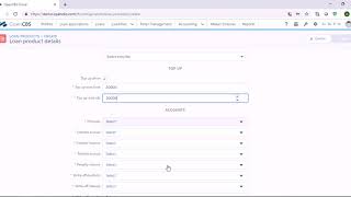Creating a Loan Product in the OpenCBS software