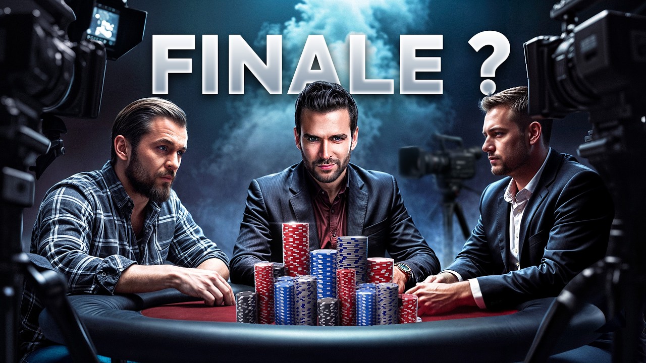 🏆Ma 1ère Table Finale Télévisé de Poker !? 【Contre des Pros : Immersion Poker #1】