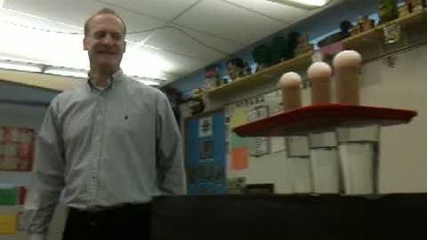 Egg Drop Inertia Science Experiment