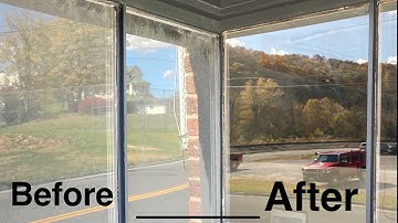 3 EASY Steps to get grime off of windows
