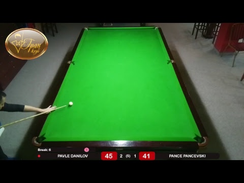 Gran Klub - Snooker Table 2 - Live Streaming by SnookerON.com billiards table size