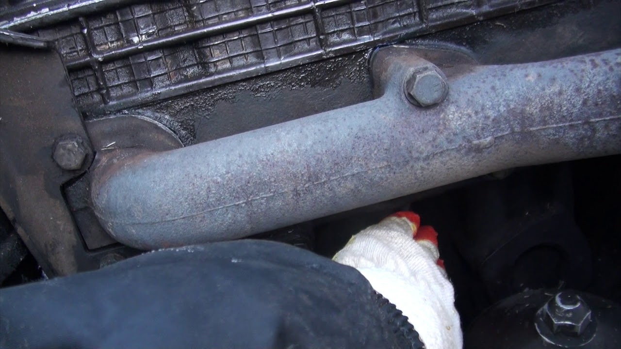 Поставили головку блока цилиндров МТЗ-82 1 - YouTube