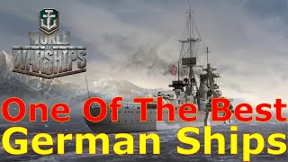 World of Warships — один из лучших кораблей Германии (Принц Ойген)