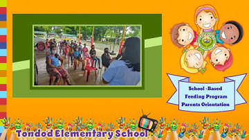 School-Based Feeding Program; Parents Orientation