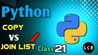 #21 How to copy and join two or Multiple list  in python. @LearnCodeBasic #python_full_course .