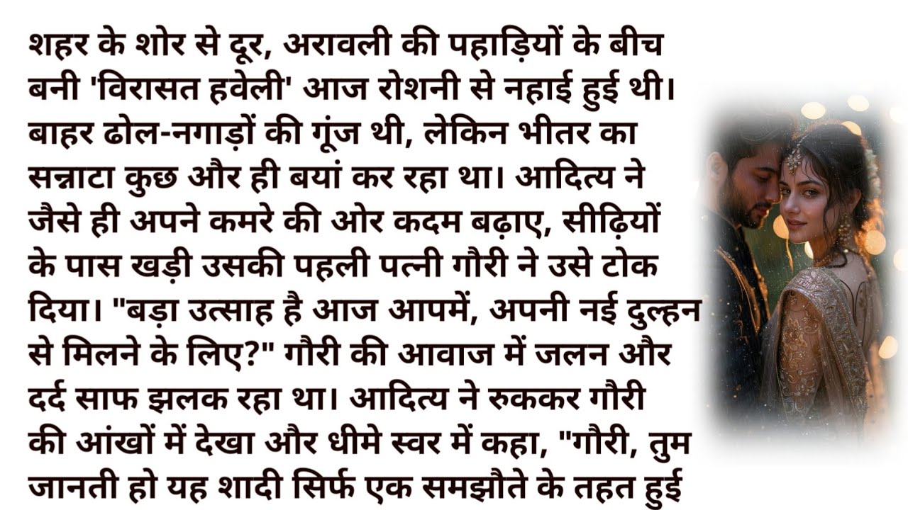 मुकम्मल प्यार || hindi love story || Romantic Novel Story|| Sapna Ki awaazz ||