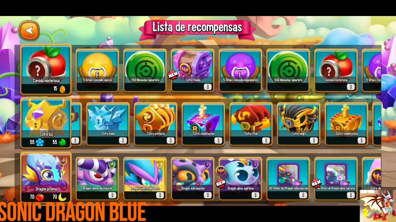 Dragon City ; Mini isla puzzle y laberinto del el poder de la triada