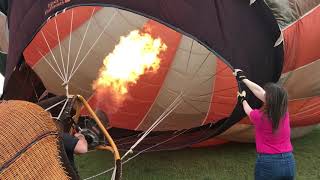 ACE Camp 2018  Hot Air Balloon Inflation