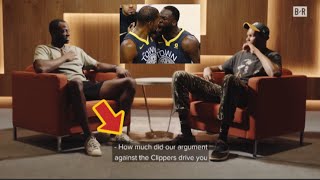 Kd & Draymond Finally Answers, The Argument They Had In The Clippers Game