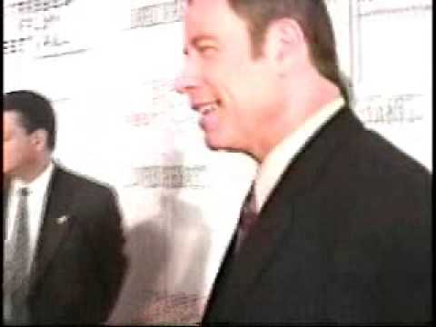 John Travolta at Tribeca Film Festival w/ Linda Po...