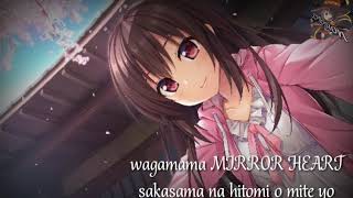 Wagamama wa Mirror Heart with Lyrics