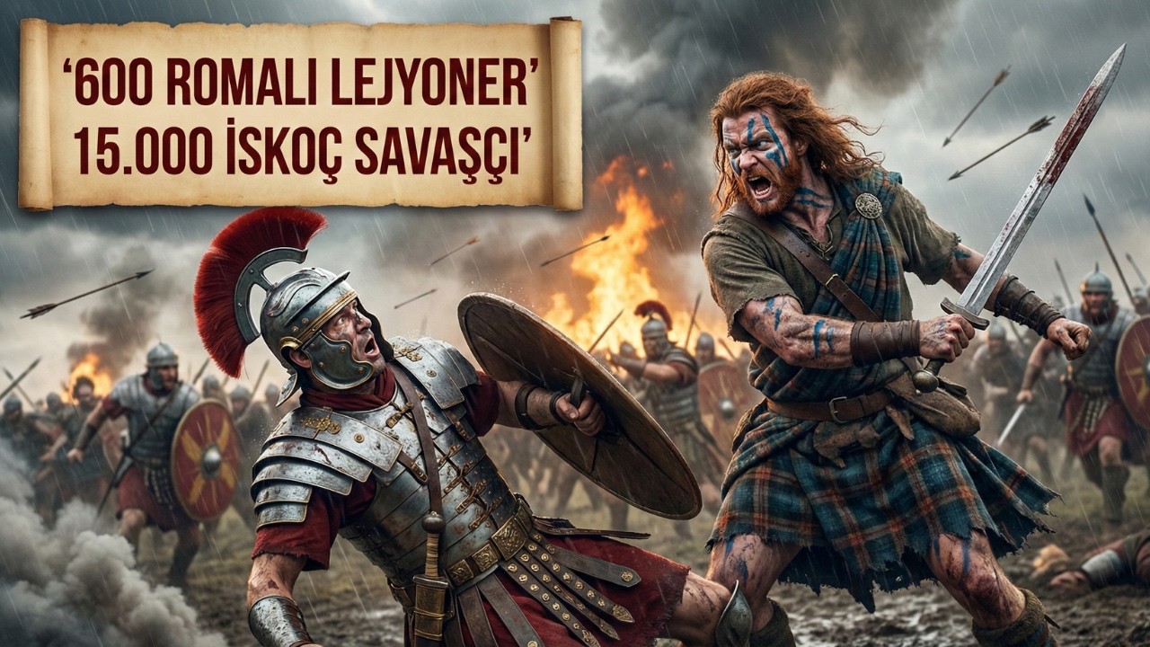 600 Roma Lejyoneri 15.000 İskoç Savaşçıyı Nasıl Durdurdu | Roma’nın En Ölümcül Formasyonu (MS 84)
