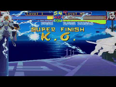 X-Men: Children of the Atom - Storm vs. Silver Samurai