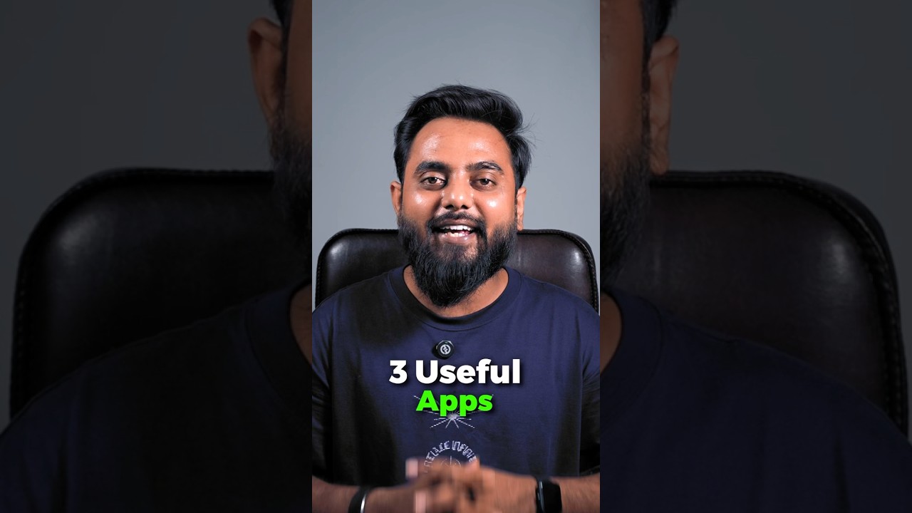 3 Useful apps #apps #tech #shorts
