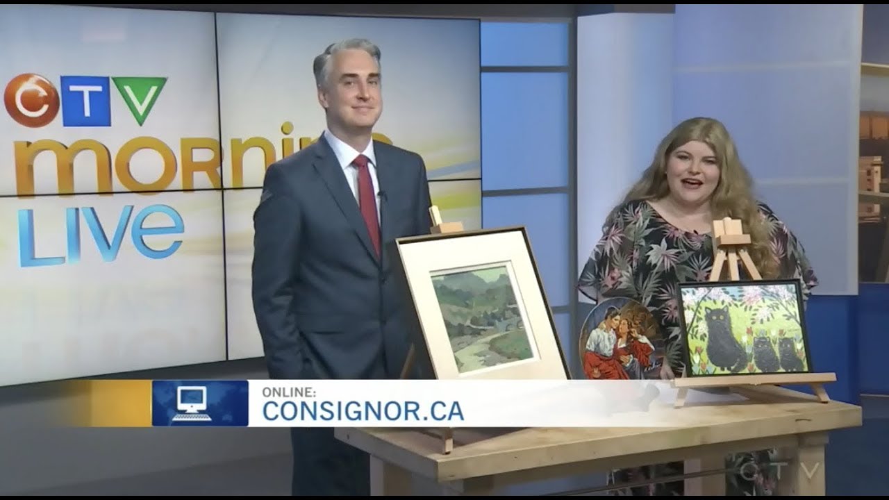 Rob Cowley visits CTV Morning Live Regina during Consignor's National Travels YouTube