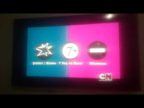 Cartoon Network 7 yaş ve üzeri olumsuz örnek şiddet korku jeneriği