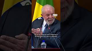 Brazil's Lula compares Israel's attack on Gaza to Holocaust