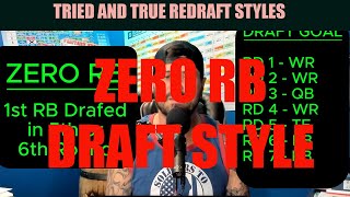 Zero RB Draft Strategy