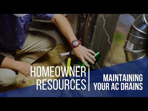 David Weekley Homes 2-Minute Tip: How to Maintain Your Air Conditioning Drains