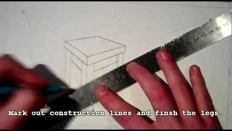 Drawing a Coffee Table
