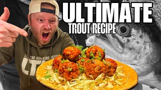 EPIC Minnesota Trout Smash ICE FISHING- Catch Clean Cook