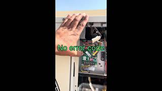 #midea mini vrf concealed type unit  No error code 🧑‍💻 Compressor not working 🧐🧐🧐