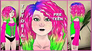Become a PRO at Paralives Pre-Teen "F" Parafolk Character Creation - Soundless Paramaker Tutorial