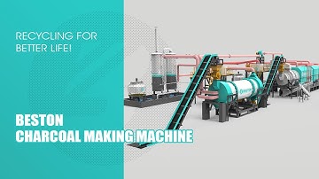 Charcoal Making Machine | 3D Video