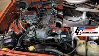 1980 Toyota Pickup Radiator Fan Upgrade - LCEngineering Flex Fan