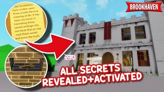 CASTLE SECRET KEY LOCATION + HOW TO ACTIVATE ALL CASTLE  NEW SECRETS IN ROBLOX BROOKHAVEN ?RP ??