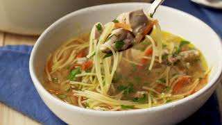 Quick Homemade Chicken Noodle Soup