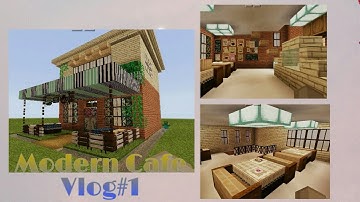 Modern Cafe Minecraft Tutorial!